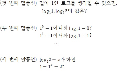 (주)금성출판사 수학Ⅰ 33쪽 수정내용 이미지