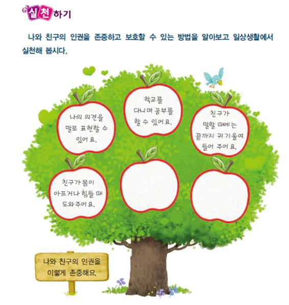 (주)지학사 도덕5~6 ① 141쪽 현행내용 이미지