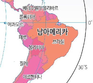 (주)천재교과서 사회과 부도 38쪽 현행내용 이미지