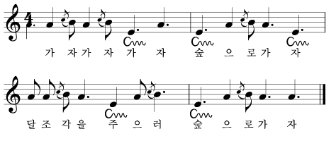 (주)지학사 음악② 166쪽 수정내용 이미지