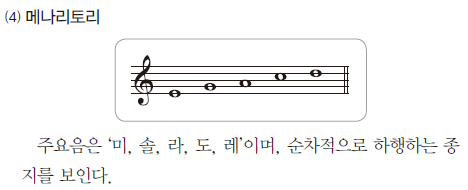 (주)지학사 음악② 166쪽 수정내용 이미지