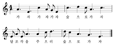 (주)지학사 음악② 166쪽 수정내용 이미지