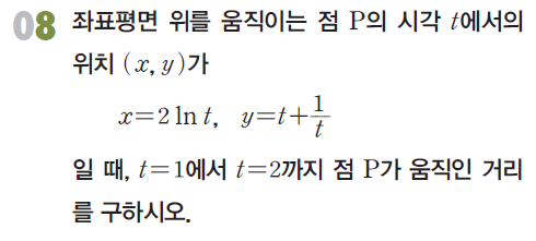 동아출판(주) 미적분 167쪽 현행내용 이미지