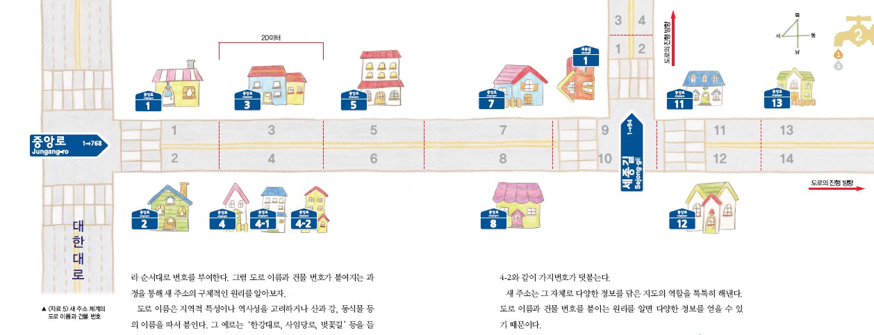 (주)천재교육 국어 ② 74-75쪽 현행내용 이미지