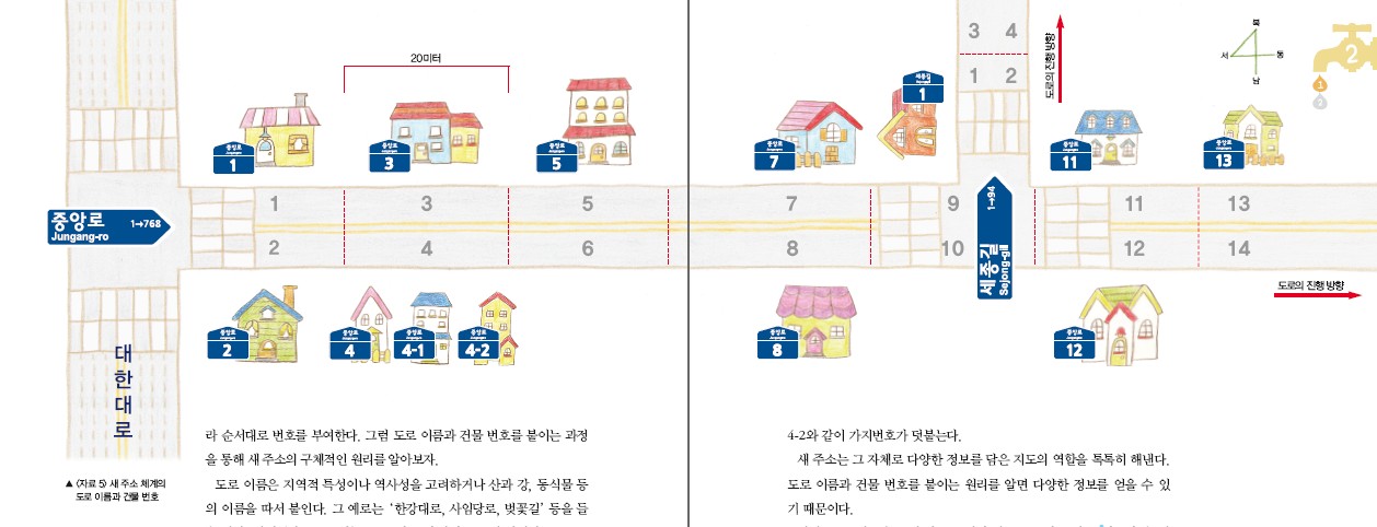 (주)천재교육 국어 ② 74-75쪽 수정내용 이미지