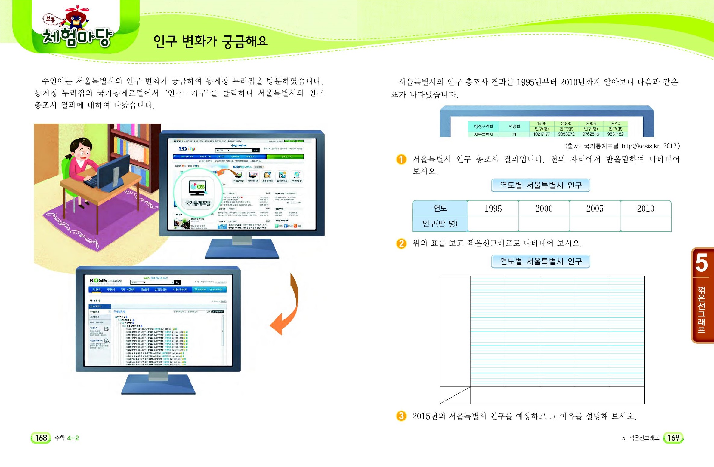 (주)천재교육 수학3~4 ④ 168~169쪽 수정내용 이미지