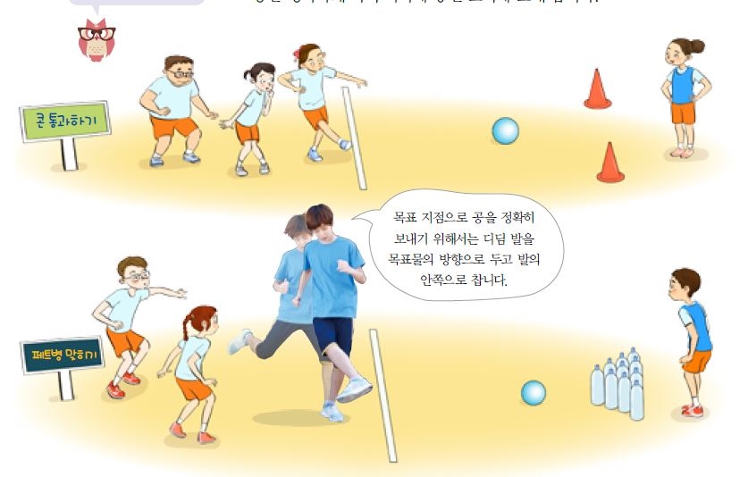 (주)금성출판사 체육5~6 ② 54쪽 현행내용 이미지