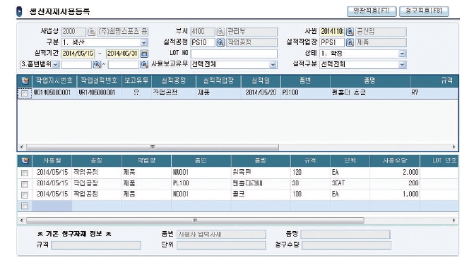 웅보출판사 기업자원 통합 관리 174쪽 현행내용 이미지