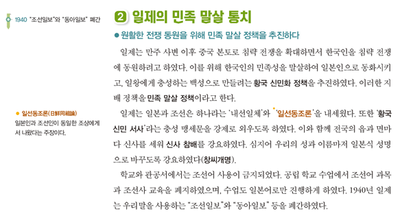 (주)리베르스쿨 한국사 204쪽 수정내용 이미지