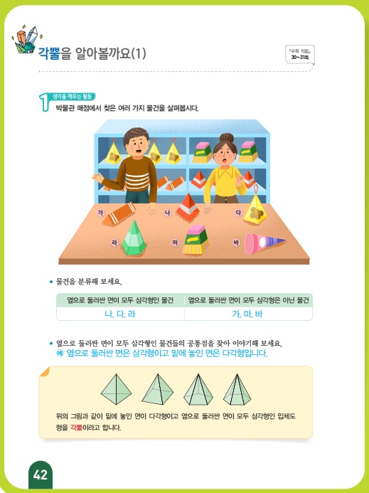 (주)아이스크림미디어 수학(5~6학년군)6-1(전자저작물 CD 포함) 163, 166, 168, 174쪽 현행내용 이미지