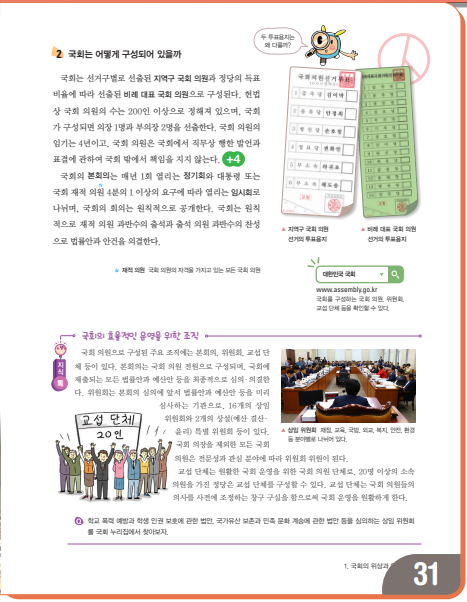 (주)천재교과서 사회② 71쪽 수정내용 이미지