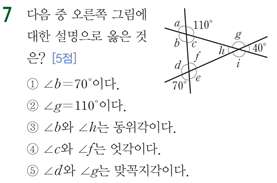 (주)금성출판사 수학1 189쪽 수정내용 이미지