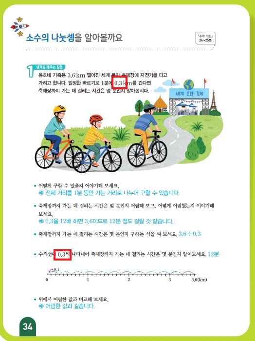 (주)아이스크림미디어 수학(5~6학년군)6-2(전자저작물 CD 포함) 전체쪽 수정내용 이미지