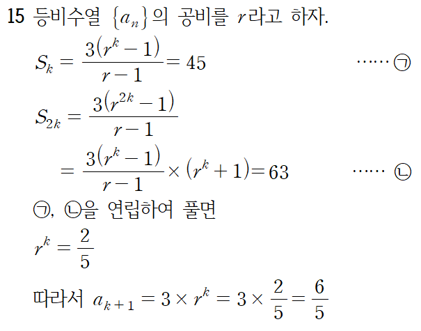 동아출판(주) 수학Ⅰ 174쪽 현행내용 이미지